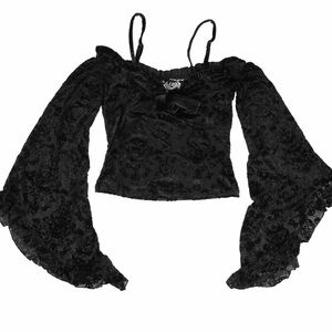 Killstar Choronzon Bardot Top